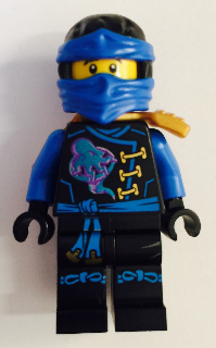 LEGO Minifigure-Jay - Skybound, Dual Sided Head (70594)-Ninjago-NJO248-Creative Brick Builders